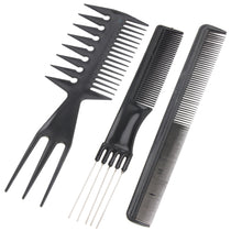 Load image into Gallery viewer, 10 Piece Set Professional Hair Combs