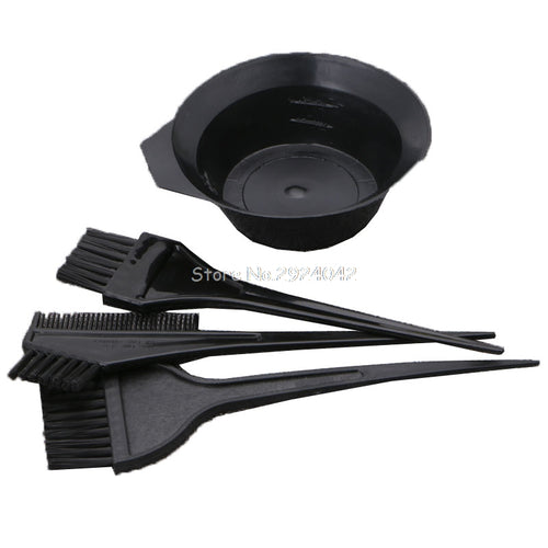 4 Piece Set Hair DyeBrushes