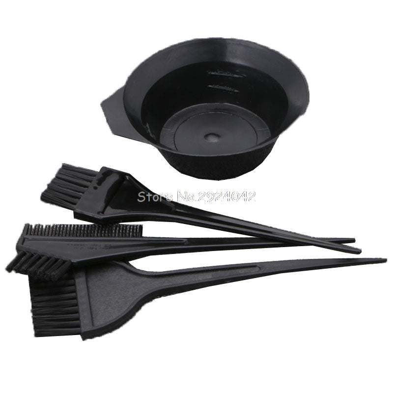 4 Piece Set Hair DyeBrushes